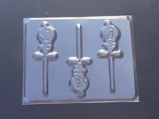 190sp Sweety Bird Chocolate or Hard Candy Lollipop Mold